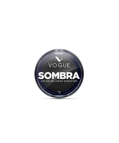 Sombra Vogue Negra X 4 Gr