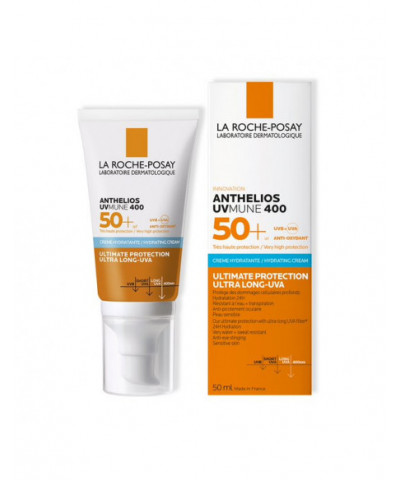 Protector Solar Anthelios UVMune La Roche Posay Crema S/Color Fps+50 X 50 Ml
