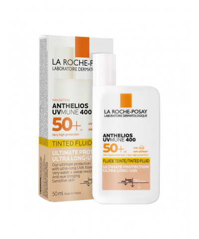 Protector Solar La Roche Posay Anthelios Fluido C/Color Fps+50 X50 Ml