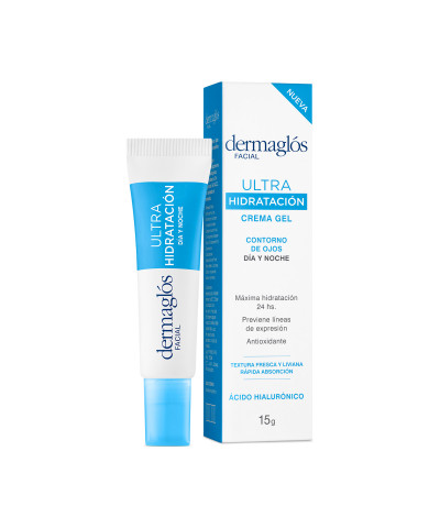 Contorno De Ojos Crema Gel Ultra Hidratación Dermaglos X 15G