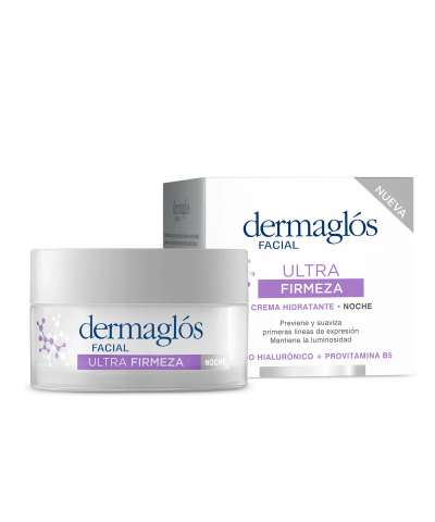 Crema Hidratante Facial Noche Ultra Firmeza Dermaglos X 50 G