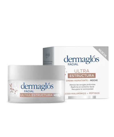Crema Hidratante Facial Noche Ultra Estructura Dermaglos X 50 G