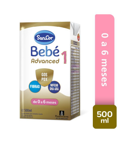 Leche Sancor Bebé 1 Adv Brick 500 Ml