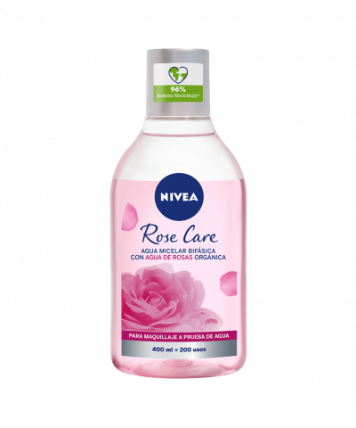 Agua Micelar Bifásica Rose Care Nivea X 400 Ml