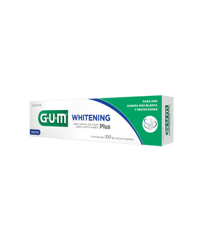 Crema Dental Gum Whitening Plus Blanqueadora X 100 Gr