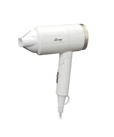 Secador De Pelo Silfab Mini White Dual By-573D