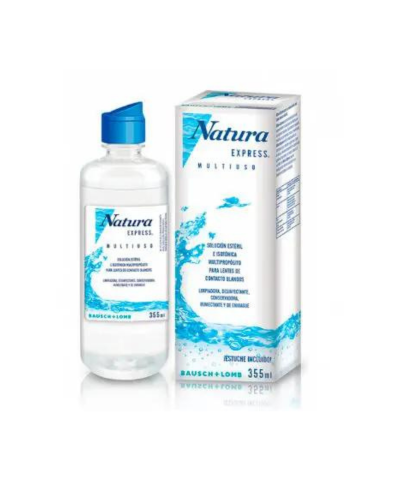 Solución Para Lentes De Contacto Natura Express X 355 Ml