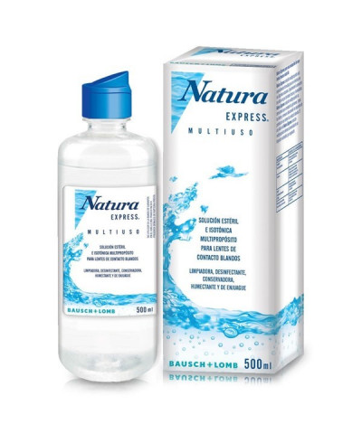Solución  Para Lentes De Contacto Natura Express X 500 Ml