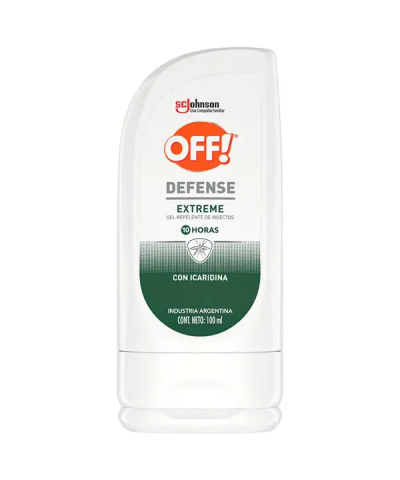 Repelente OFF Defense Extreme Gel X 100 Ml