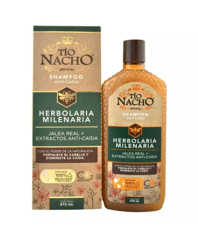 Shampoo Tio Nacho Herbolaria Milenaria X 415 Ml