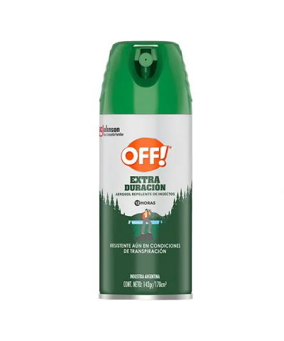 Repelente Off Extra Duración X 170 Cc