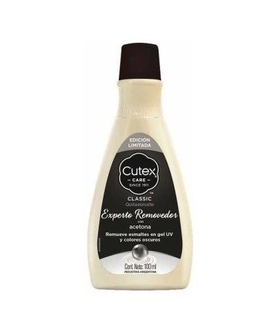 Quitaesmalte Experto Removedor Cutex X 100 Ml