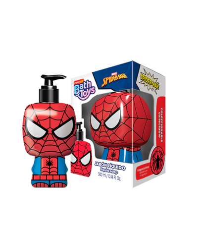 Jabón Liquido Spiderman Bath Toys X 300 Ml