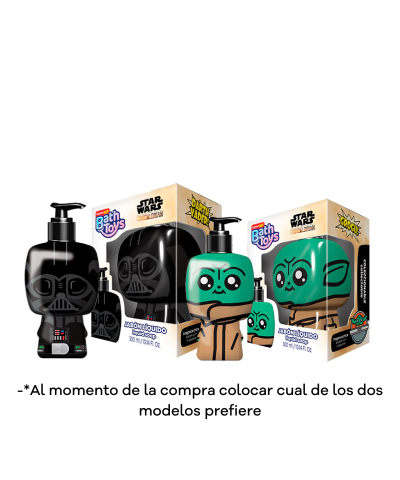 Jabón Liquido Starwars Varios Modelos Bath Toys X 300 Ml