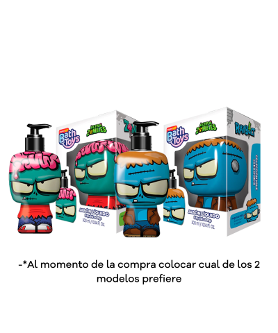 Jabón Liquido Zombie Bath Toys X 300 Ml