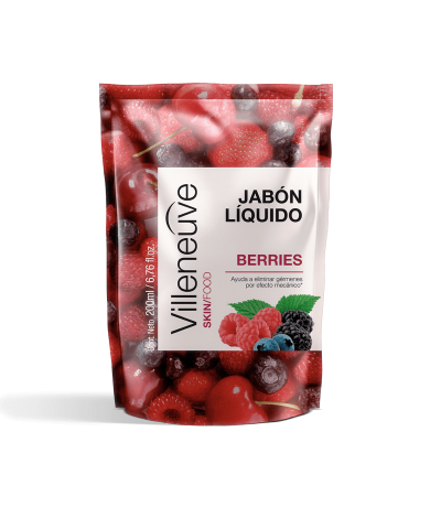 Respuesto Jabón Liquido Berry Villeneuve X 200 Ml
