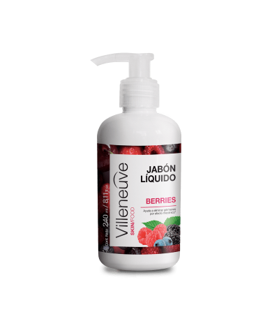 Jabón Liquido Berry Villeneuve X 240 Ml