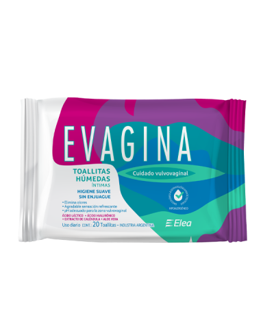 Toallitas Humedas Evagina X 20 Unidades