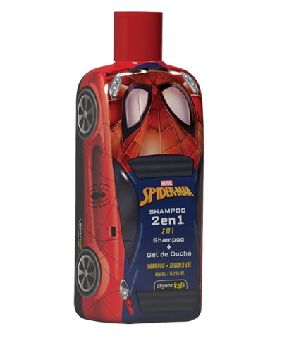 Shampoo 2 En 1 Spiderman Auto Algabo X 450 Ml