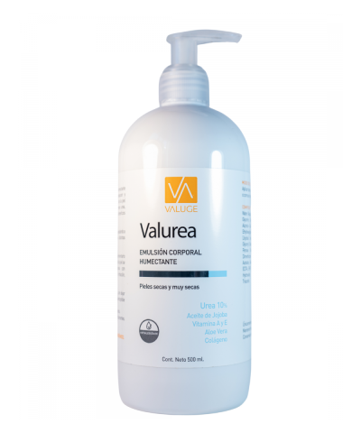 Emulsión Corporal Humectante Valurea Valuge X 500 Ml