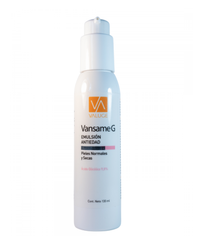 Emulsión Antiedad Vansame G Valuge X 130 Ml