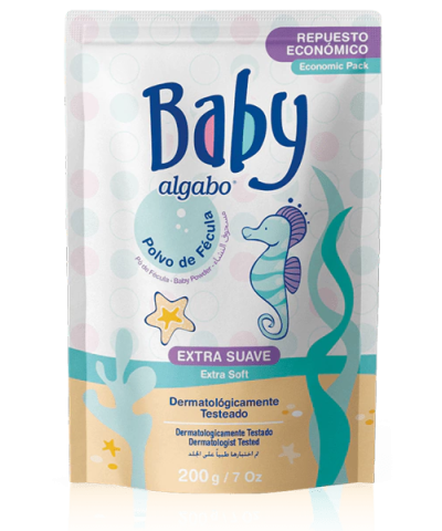 Repuesto Polvo De Fécula  Baby Algabo X 200 Gr