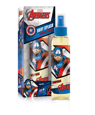 Body Splash Infantil Capitan América Algabo X 125 Ml