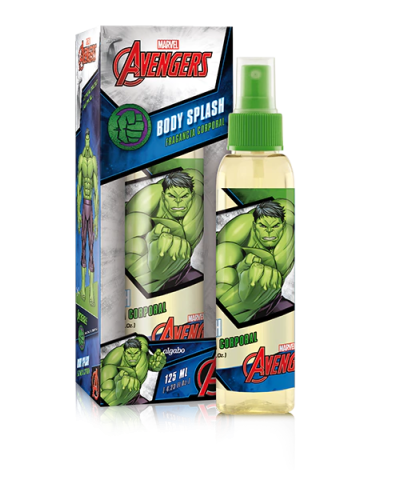 Body Splash Infantil  Hulk Algabo X 125 Ml