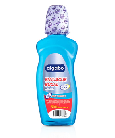 Enjuague Bucal Artic Menthol Algabo X 500 Ml