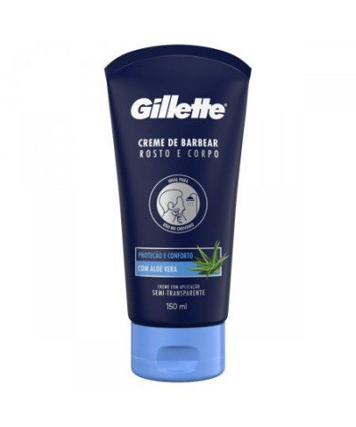 Crema P/ Afeitar Cara Y Cuerpo Gillette Super Shave X 150 Ml