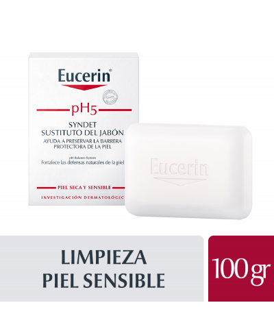 Barra Limpiadora Eucerin PH5 Syndet X 100 Gr