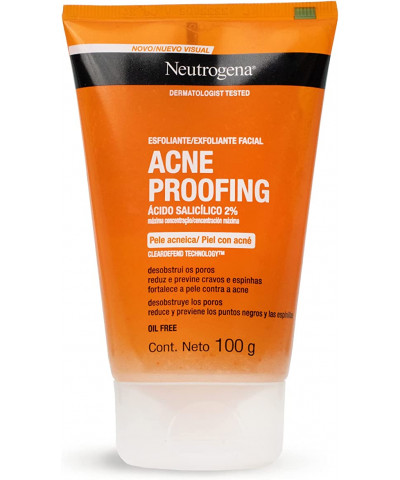 Exfoliante Neutrogena Acne Proofing X 100 Gr
