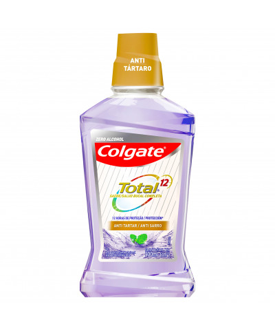 Enjuague Bucal Colgate Total12 Antisarro X500ml