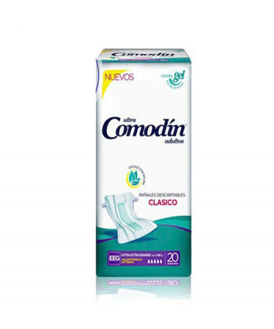Pañales Comodin Adulto Clásico XXG X 20 Unds