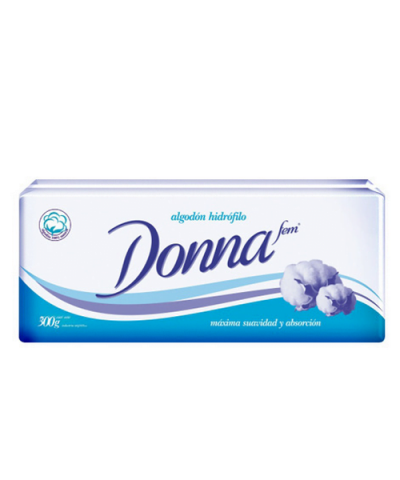 Algodón Hidrófilo  Donna X 300 Gr