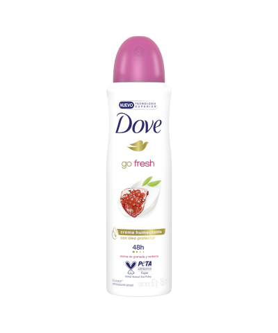 Antitranspirante Dove Go Fresh Granada Vegan X87Gr