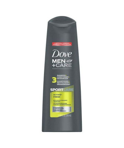 Shampoo Dove Men 3en1 Sport Active Fresh X400ml