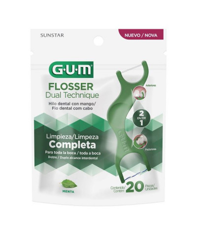 Hilo Dental Flosser Gum Paq 20 Uni