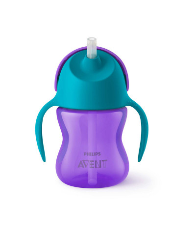 Vaso Con Bombilla Avent Straw Cup X200ml