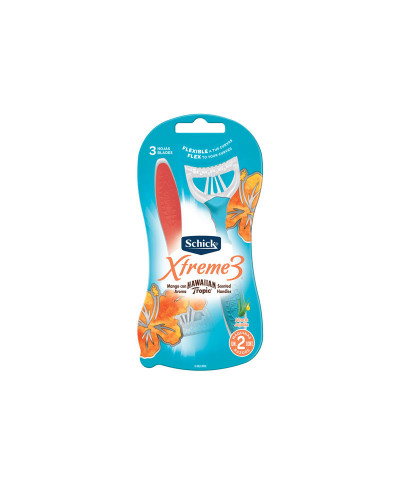 Maquinita De Afeitar Piel Delicada Schick X 2 Unid
