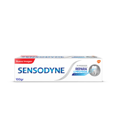 Crema Dental Sensodyne Repara & Protege Blanqueador X 100 Gr