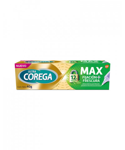 Adhesivo Corega Maxima Fijación Y Frescura X 40Gr