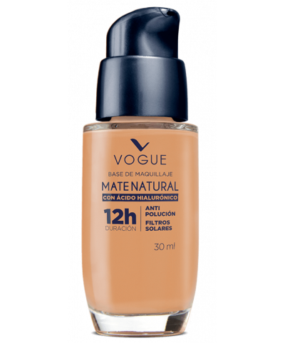 Base Líquida Mate Natural T.Bronce Vogue