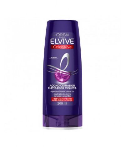 Acondicionador Elvive Puerple X200ml