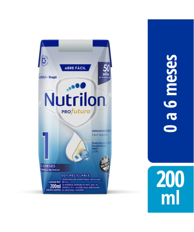 Leche Nutrilón Profutura 1 Brick X 200 Ml
