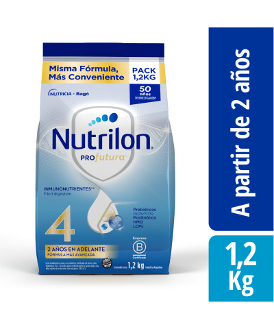 Leche Nutrilón Profutura 4 - Pouch 1,2 Kg