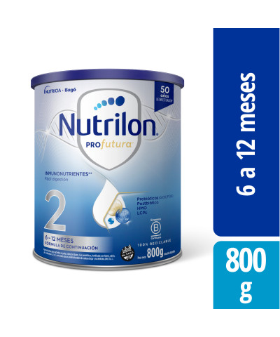 Leche Nutrilón Profutura 2 Lata X 800 Gr.