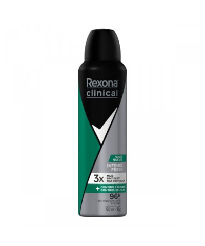 Antitranspirante Rexona Clinical Intense Fresh X150ml