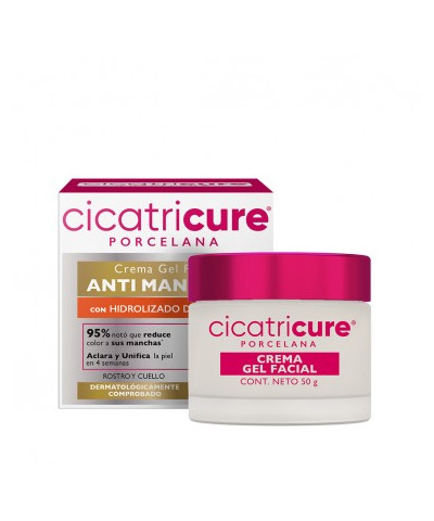Crema Gel Facial Anti-Manchas Porcelana Cicatricure X50Gr