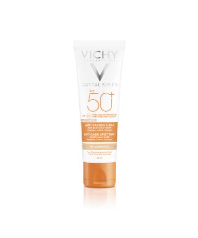 Protector Solar Vichy Idéal Soleil Anti-Manchas 3en1 FPS 50+ X 50 Ml